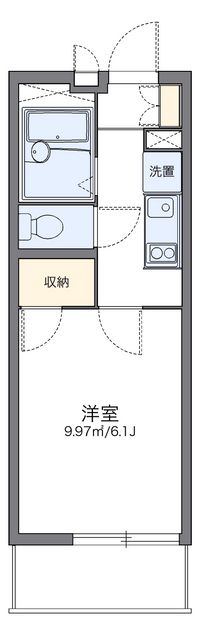 レオパレス久保吉 間取り図