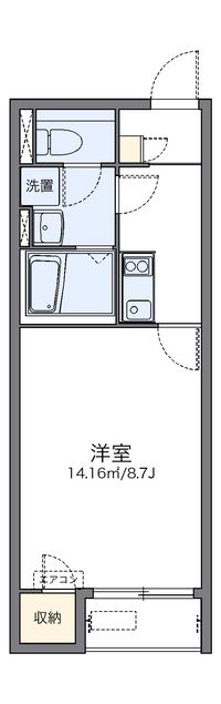 レオネクストブランドール 間取り図