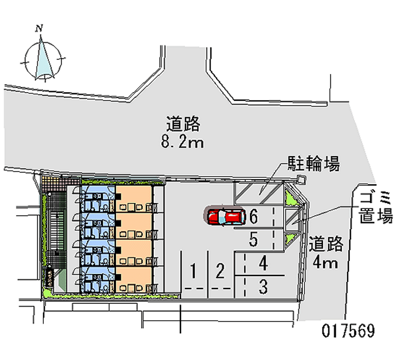 17569月租停車場