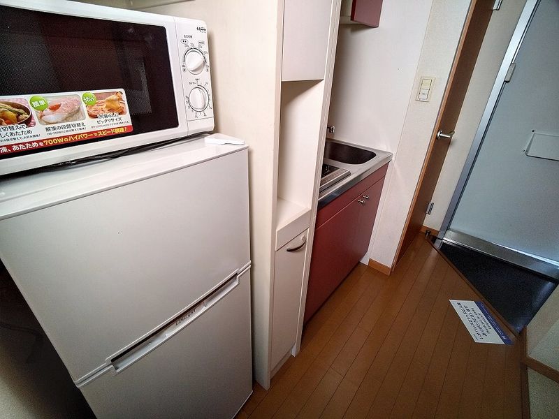 レオパレスきょうでん 玄関