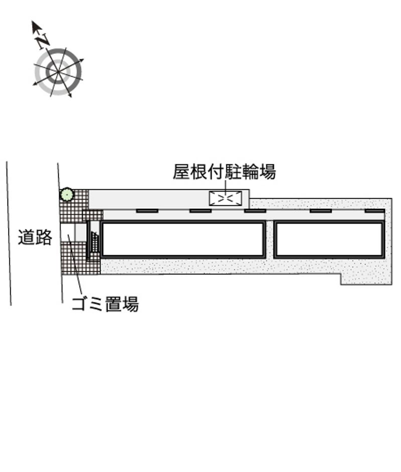 レオパレスバンブー雅 配置図