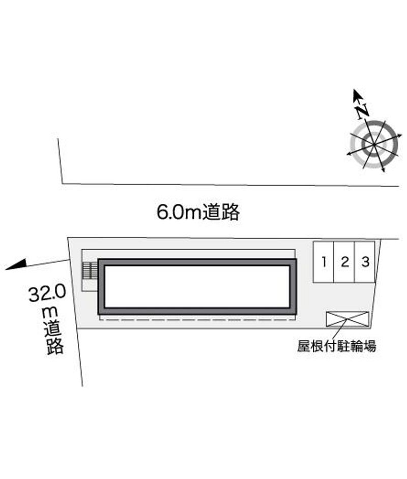 レオパレス内山 配置図