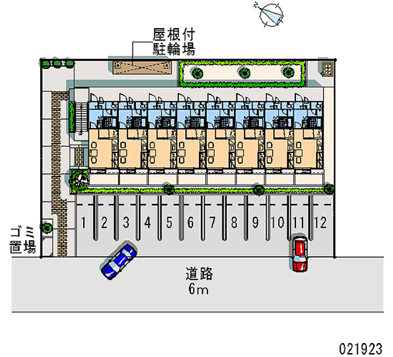 21923 Monthly parking lot