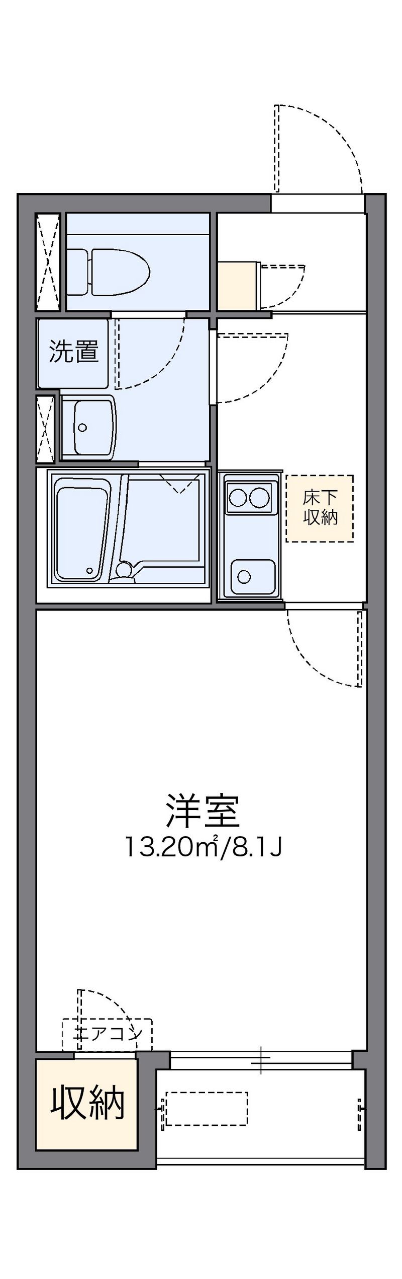 レオネクストメゾン　アン 間取図