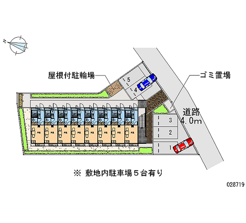 28719 Monthly parking lot