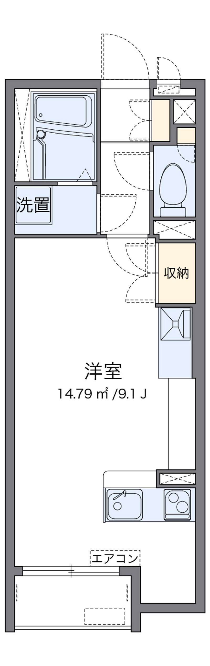 ミランダＳｕｎ 間取図