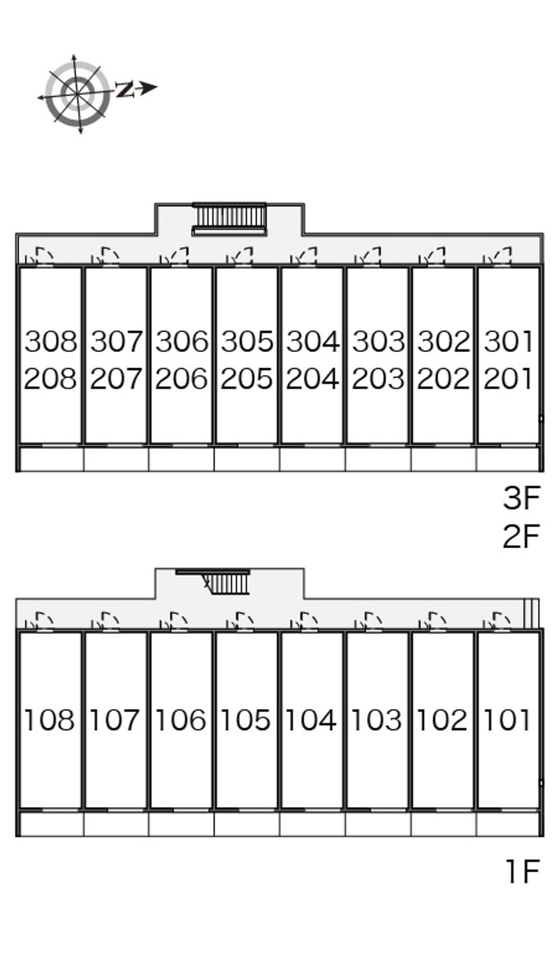 レオネクストヴィーブルⅢ 間取配置図