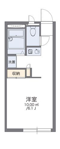 レオパレスサニーハイツ 間取り図