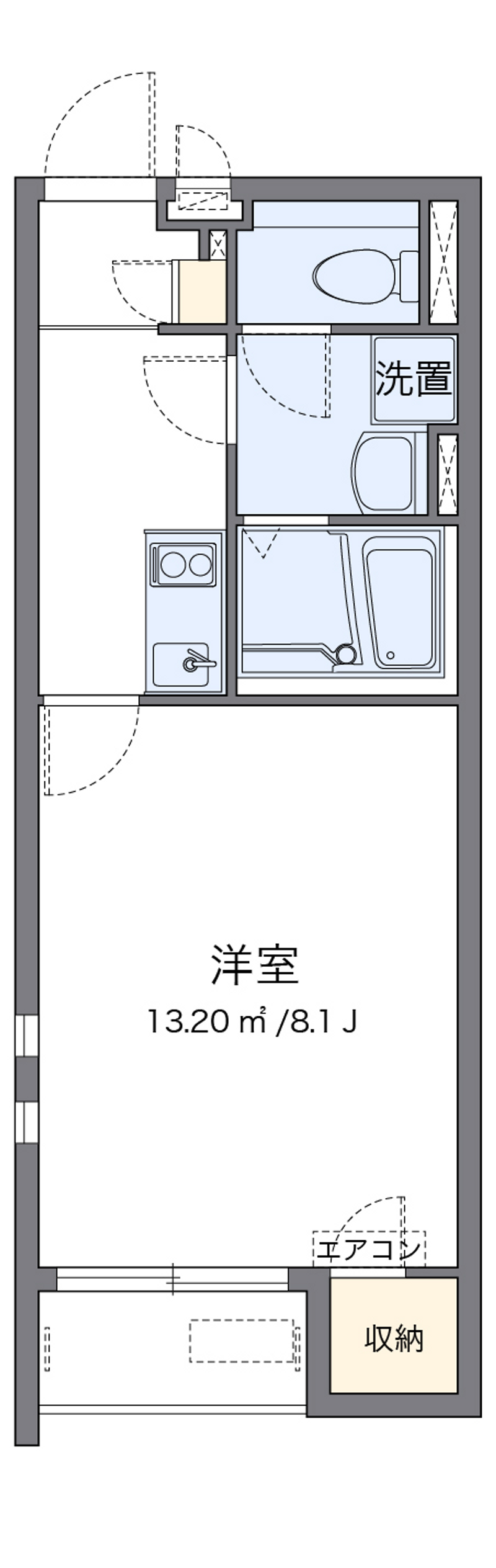 クレイノＹ 間取り