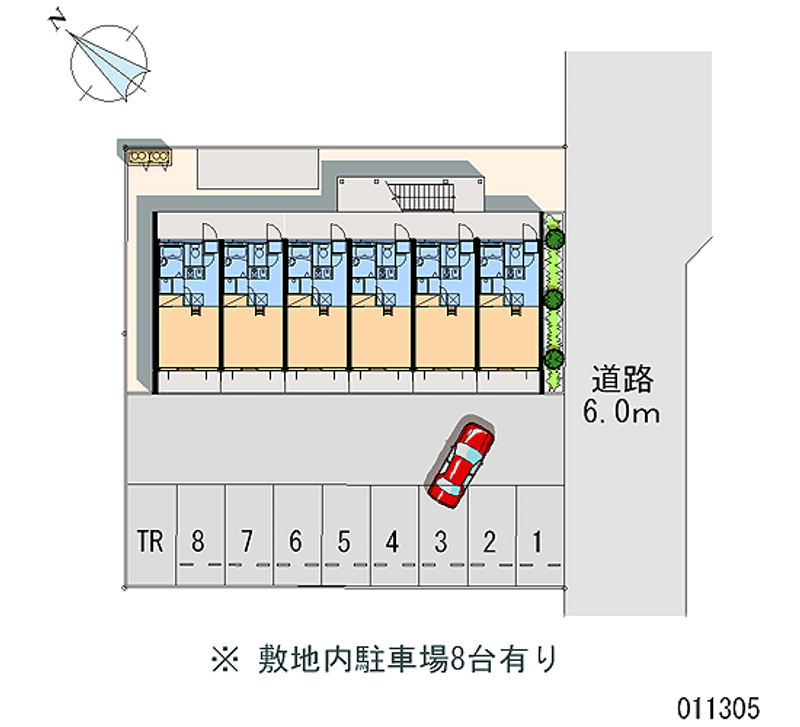 レオパレス太平 月極駐車場