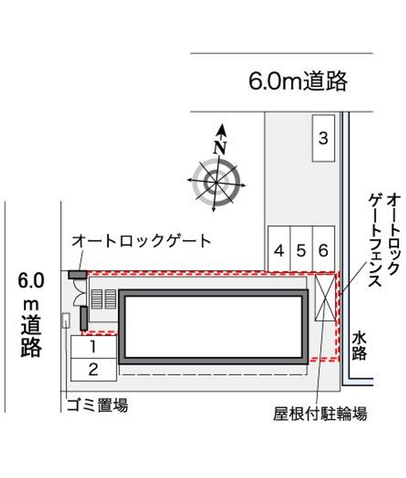 レオパレスグランシャリオ 配置図