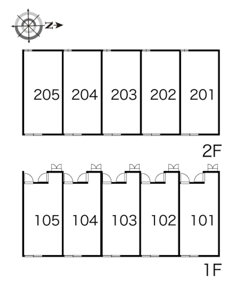 leopalace YAMASHITA 户型布局图
