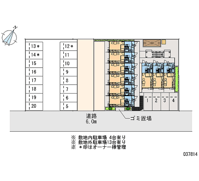 37814月租停车场