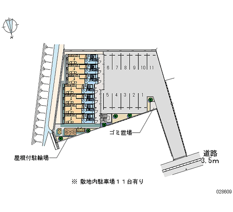 レオパレスかぎもと 共用部分