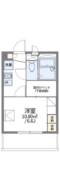 レオパレスＭ　Ｏ 間取り図