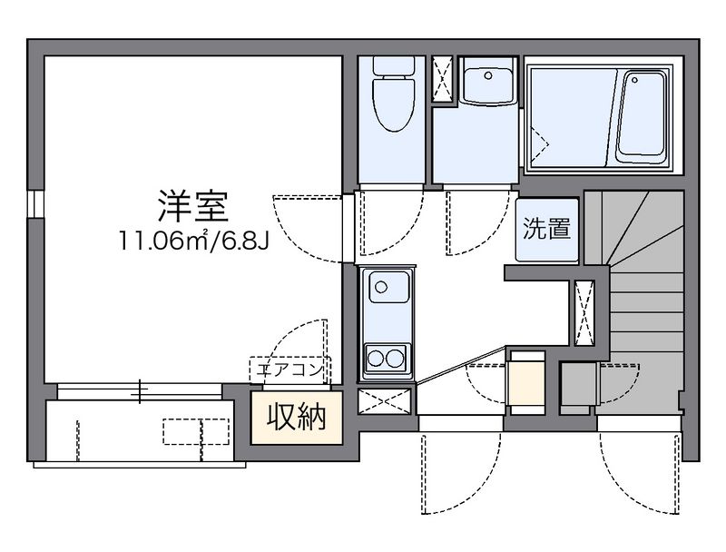 レオネクスト和光四番館 間取図