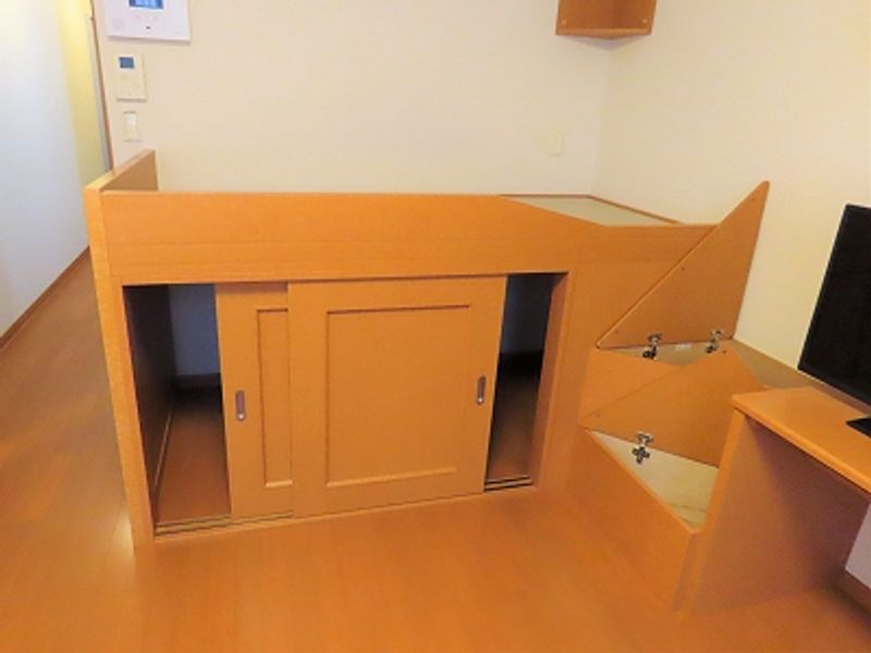 レオパレス裾花Ⅱ 収納