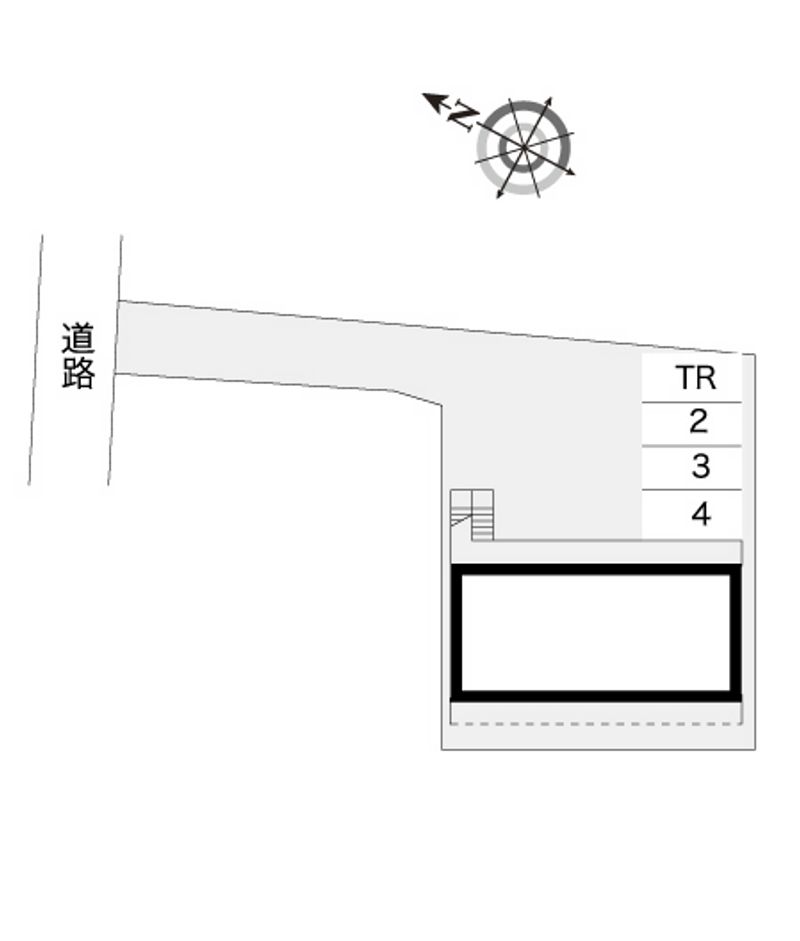 レオパレス師岡 配置図