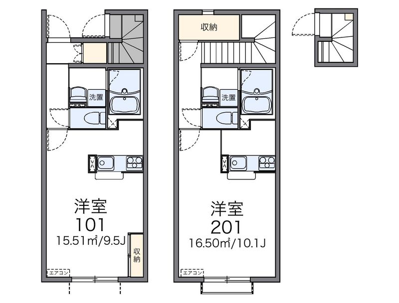 レオネクストパンプキン 間取図