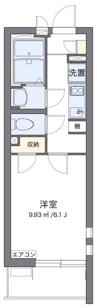 クレイノリバティ　レジデンス 間取り図