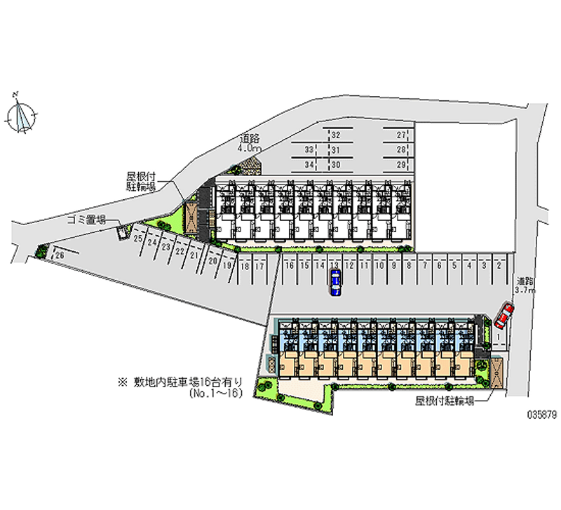 35879 bãi đậu xe hàng tháng