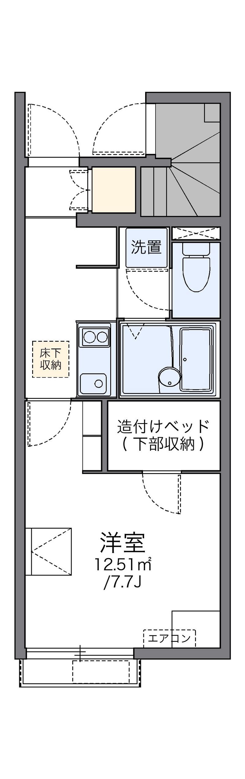 LEONEXT Nishimachi Floor plan