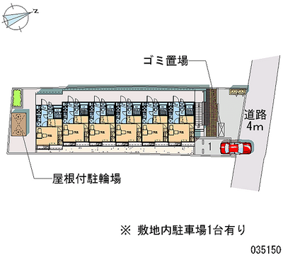 35150 Monthly parking lot