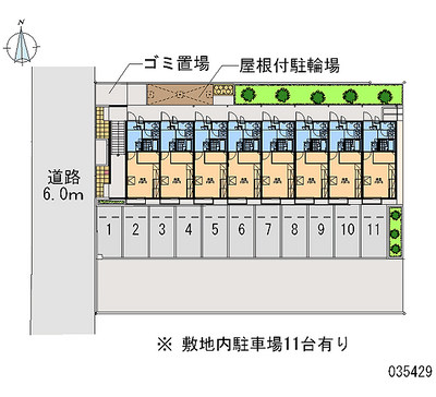 35429 Monthly parking lot