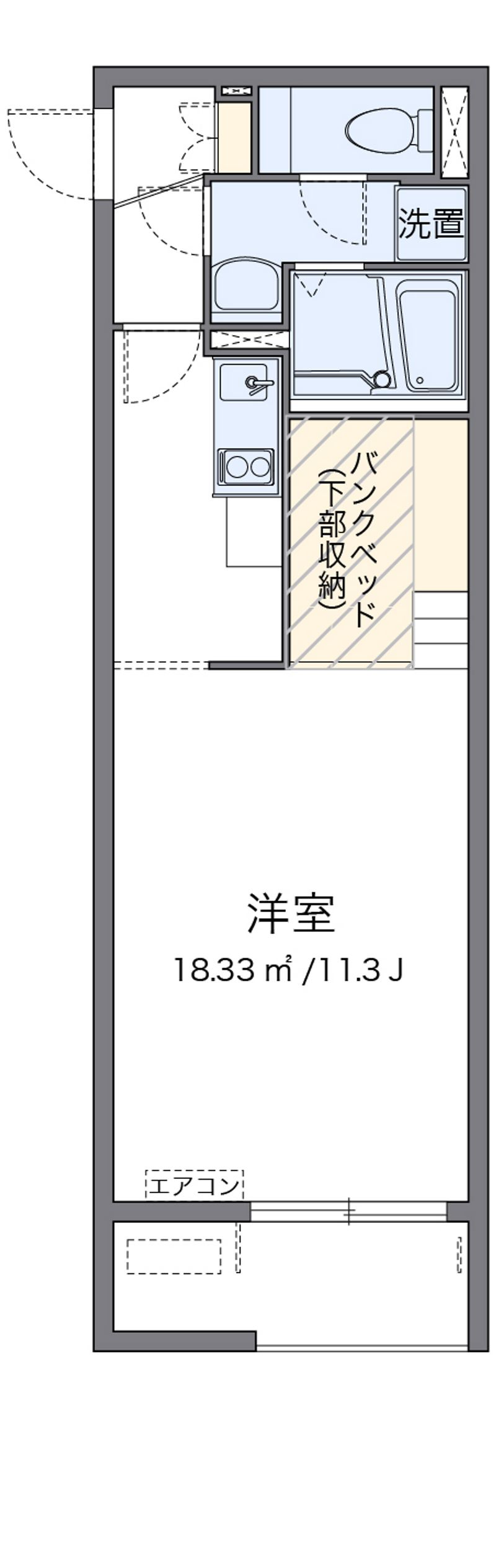 ミランダルーチェⅢ 間取図