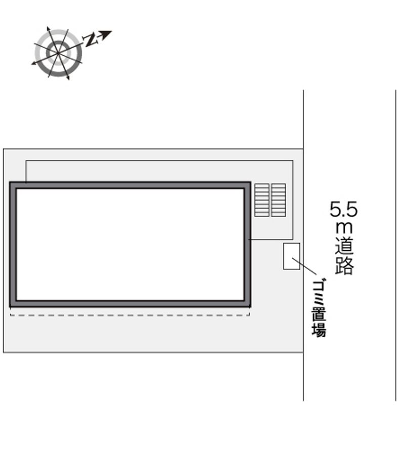 レオパレス生野Ⅱ 配置図