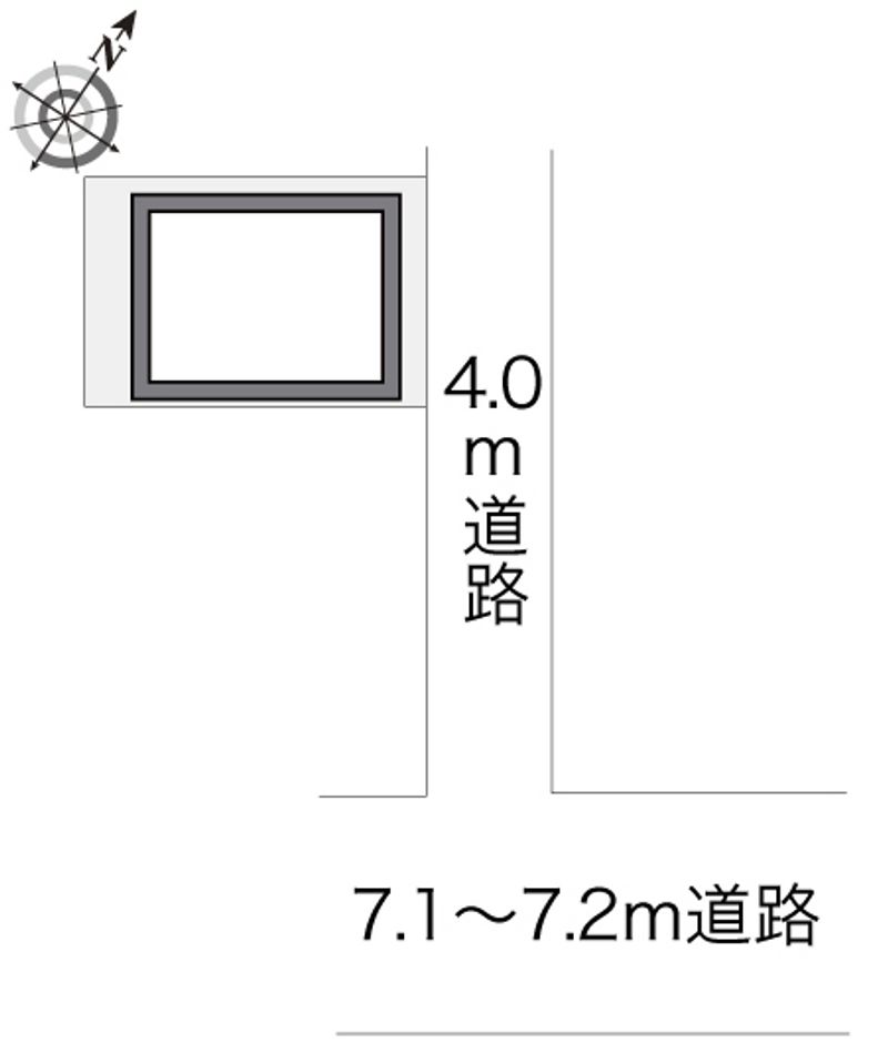 レオパレスＢ 配置図