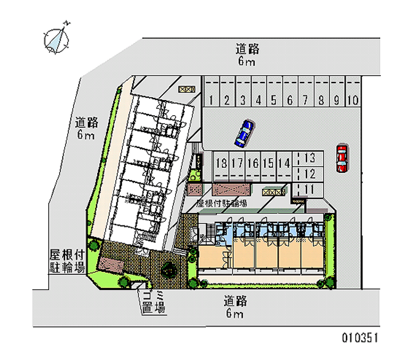 10351月租停車場