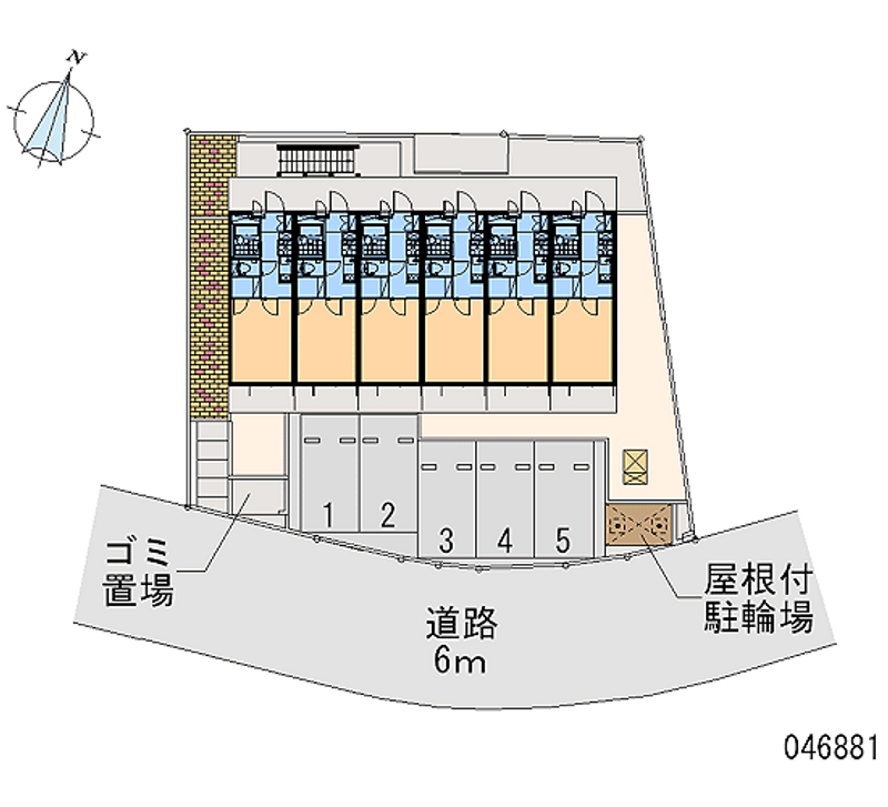 レオパレス晴屋Ⅱ 月極駐車場