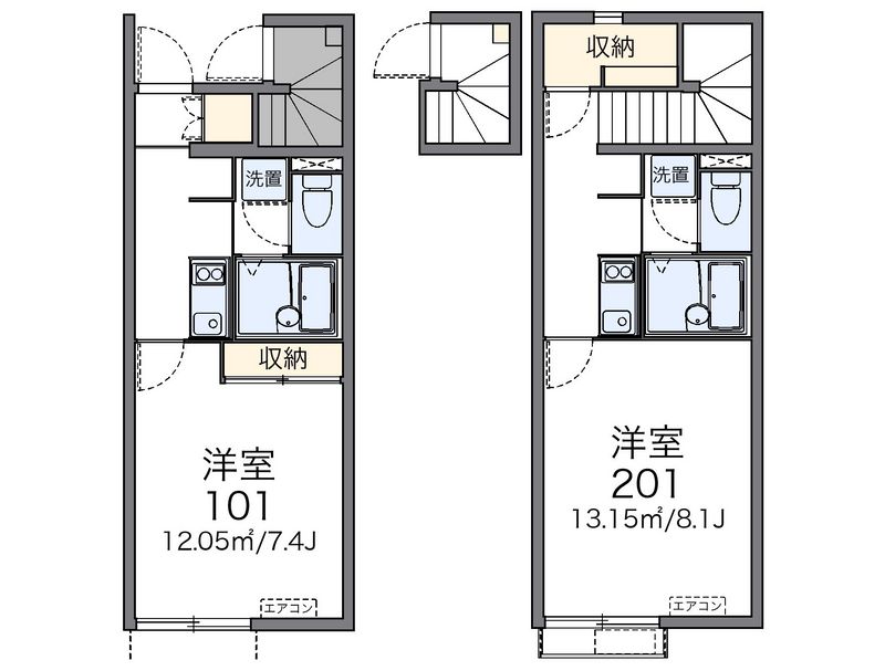 レオネクストグランデ　セコンド 間取図