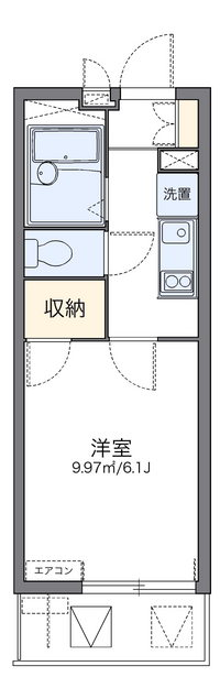 レオパレスシリウス 間取り図