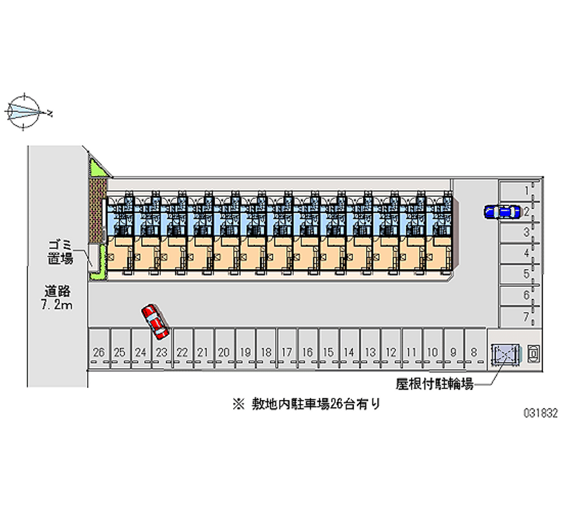 31832 bãi đậu xe hàng tháng