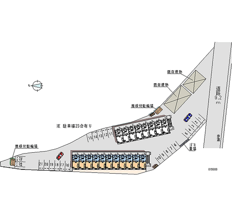 19609 bãi đậu xe hàng tháng