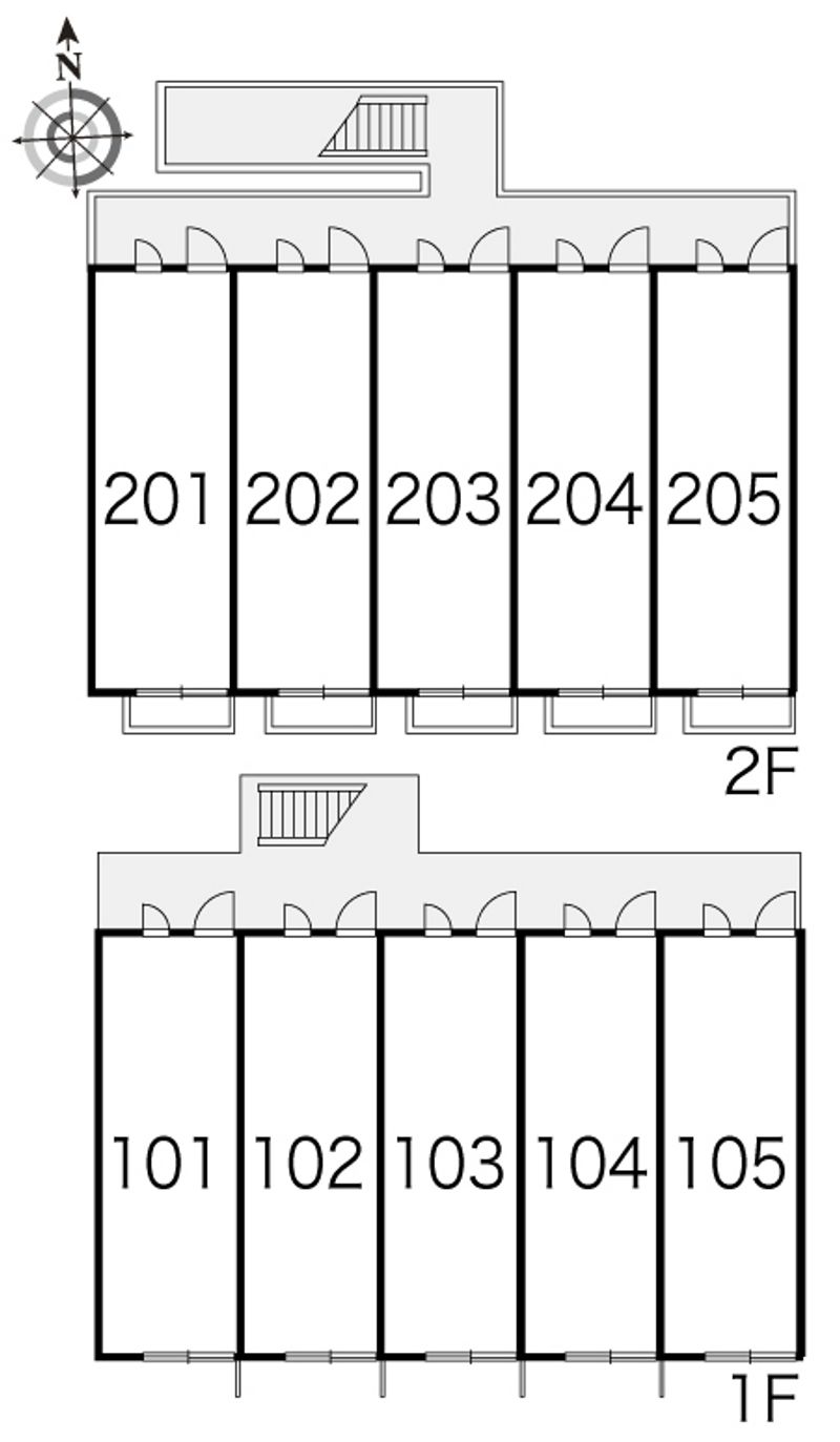 レオパレスエテルナ 間取配置図