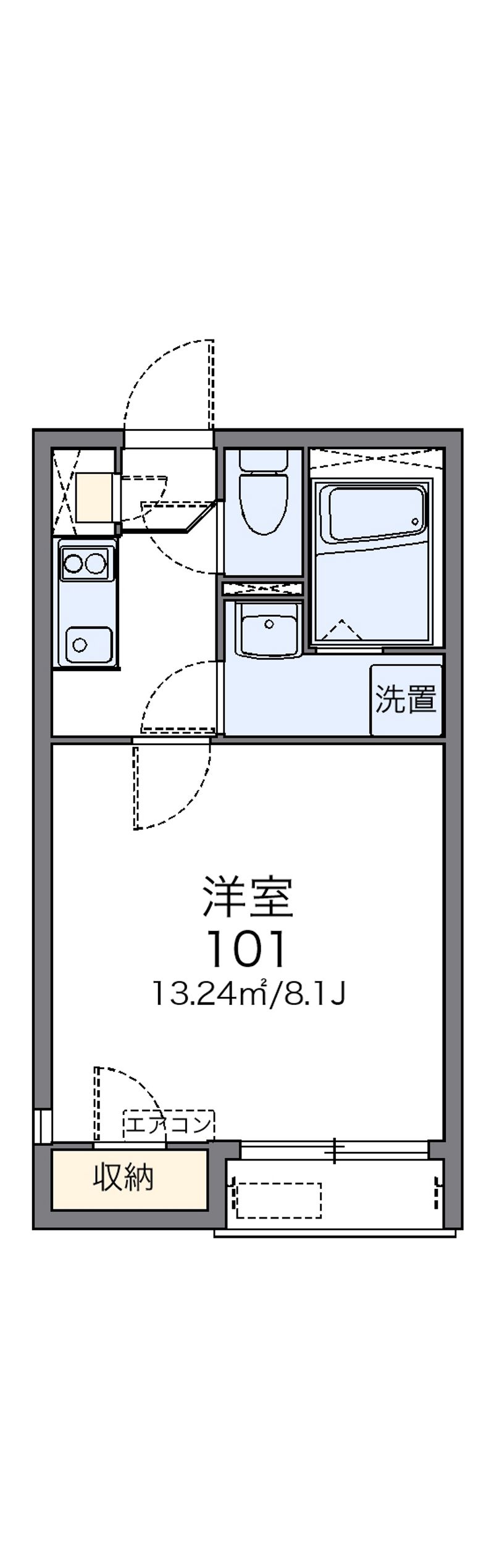 レオネクストウィステリア 間取図