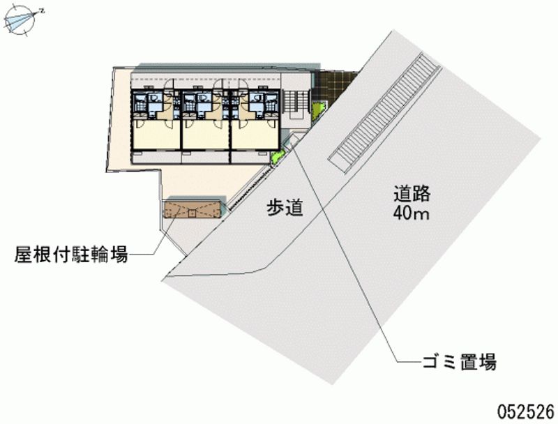 レオネクストラフテル西台 区画図