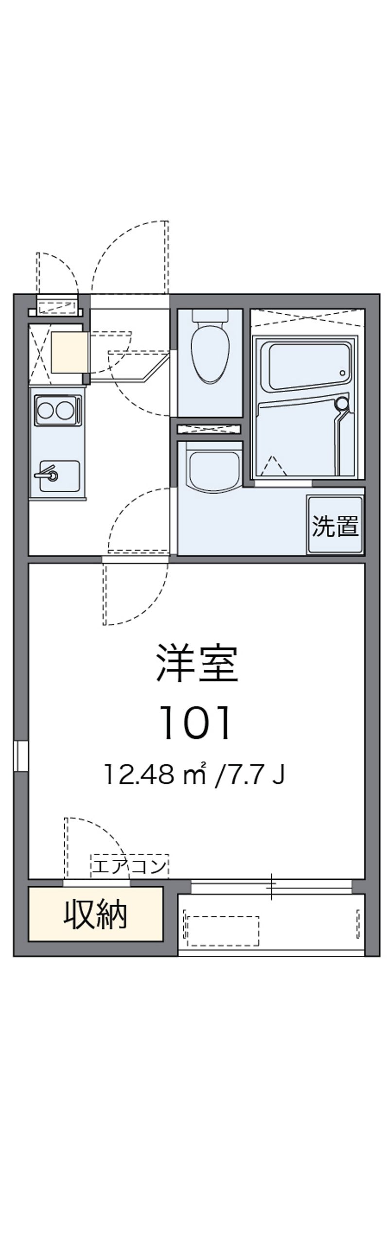 レオネクスト院内 間取図