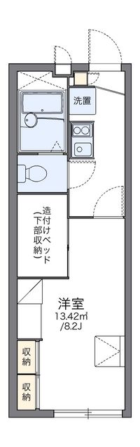 レオパレスＭＩＮＥⅡ 間取り図