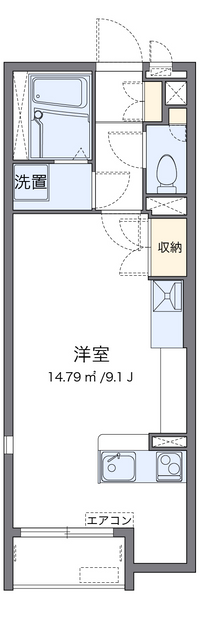 ミランダ奈紗お茶山 間取り図