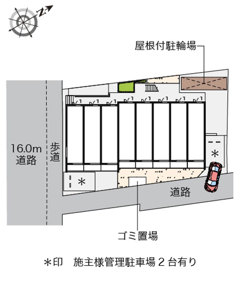 クレイノＬ　ＥＳＴＡＴＥ 配置図