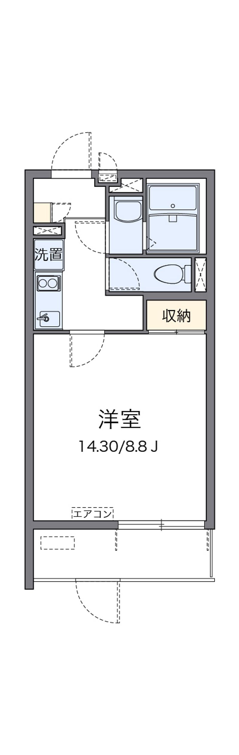 クレイノアンジュ鶴間 間取り