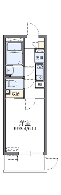 レオネクストアブリール天満 間取り図