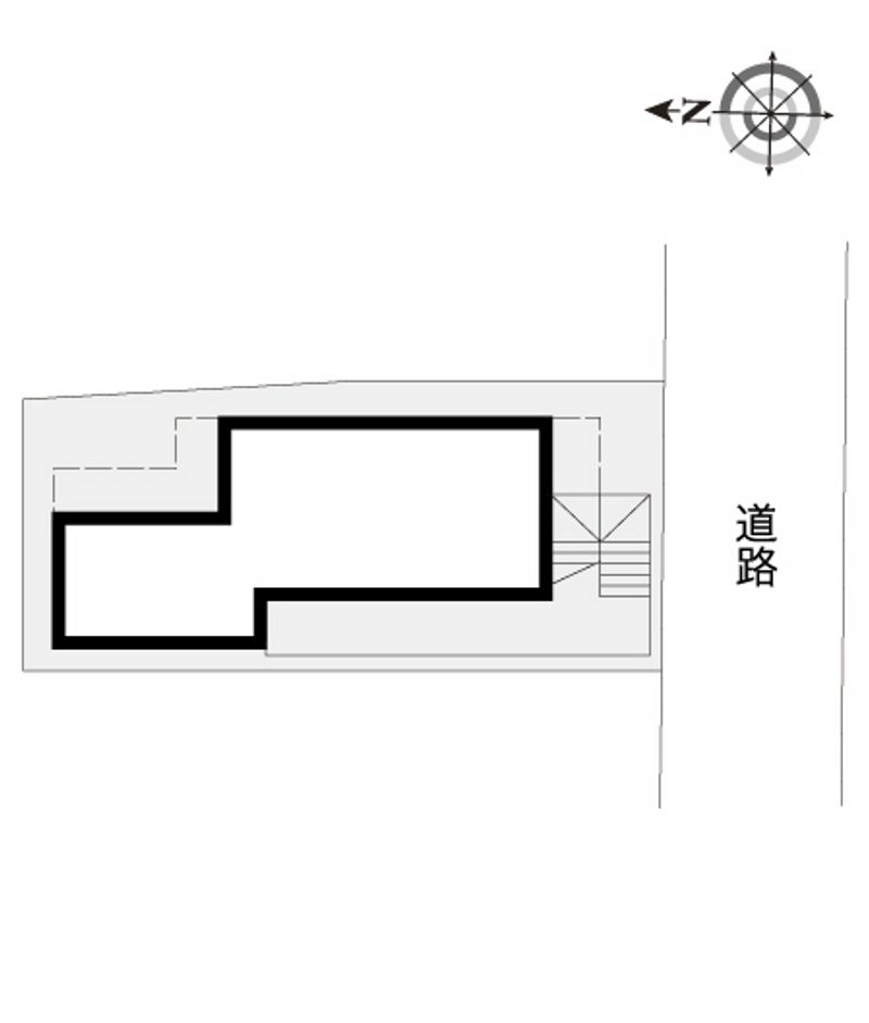レオパレス鶴瀬第３ 配置図