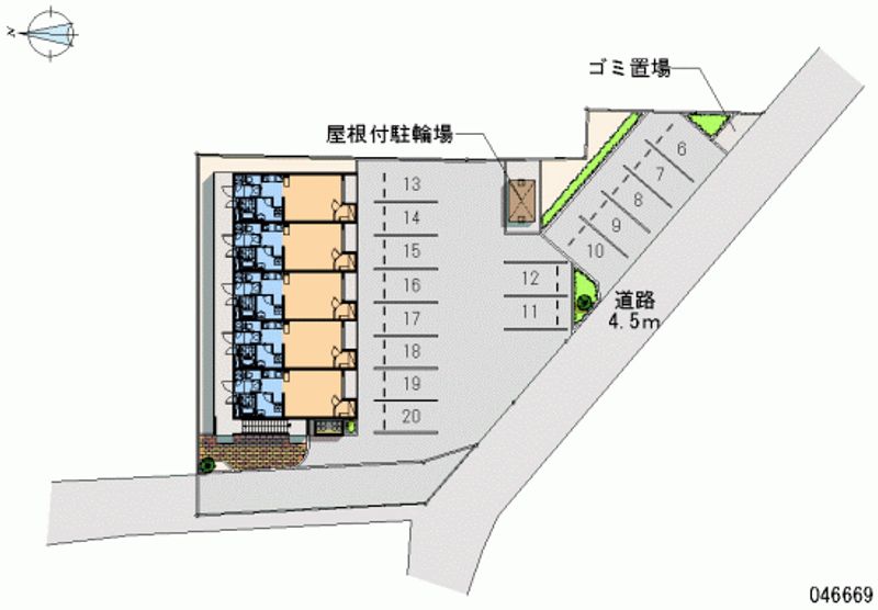 レオネクストプリーモ　Ａ 月極駐車場