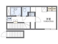 レオパレスアミーⅡ 間取り図