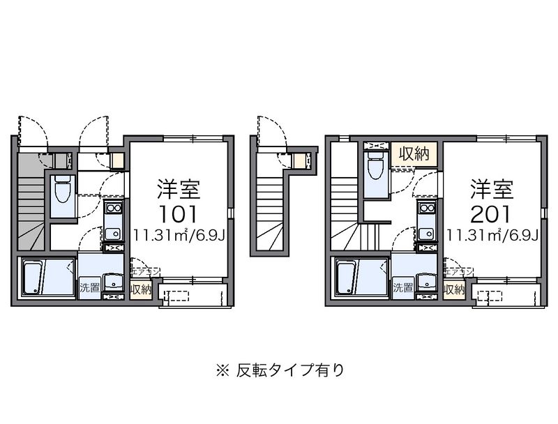 レオネクストフレンズ 間取図